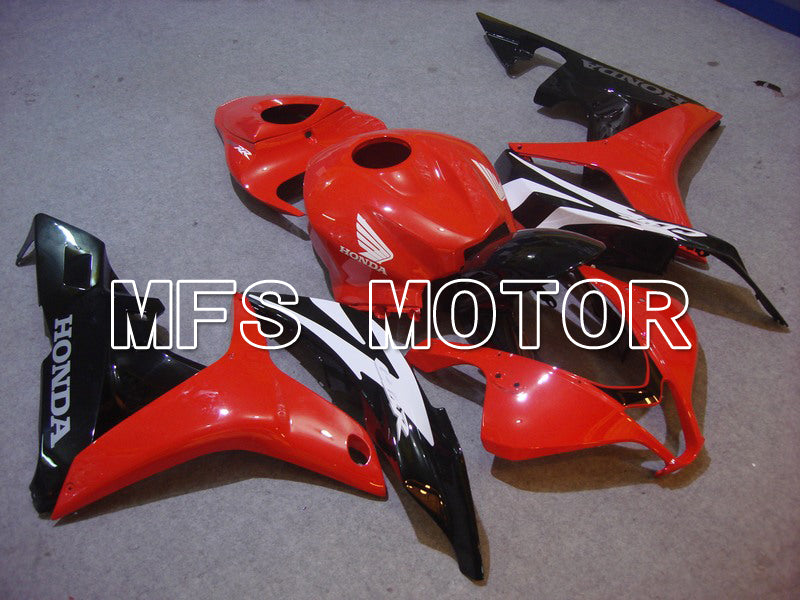 Honda CBR600RR 2007-2008 Injection ABS Fairing - Factory Style - Black Red - MFS5700 - Fairings Kit