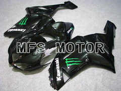 Kawasaki NINJA ZX6R 2007-2008 Injection ABS Fairing - Monster - Black - MFS5765 - Fairings Kit
