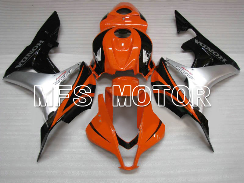 Honda CBR600RR 2007-2008 Injection ABS Fairing - Factory Style - Black Orange - MFS5775 - Fairings Kit