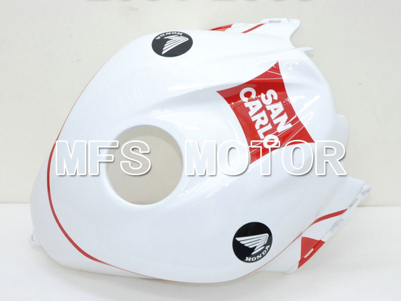 Honda CBR600RR 2007-2008 Injection ABS Fairing - San Carlo - White Red - MFS5822 - Fairings Kit