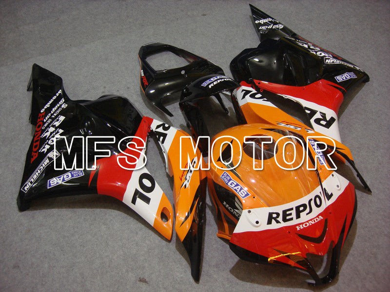 Honda CBR600RR 2009-2012 Injection ABS Fairing - Repsol - Orange Red Black - MFS5867 - Fairings Kit