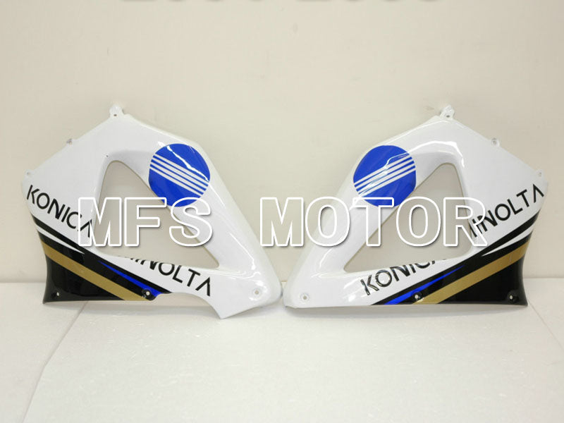 Honda CBR900RR 929 2000-2001 Injection ABS Fairing - Konica Minolta - Black White - MFS5936 - Fairings Kit