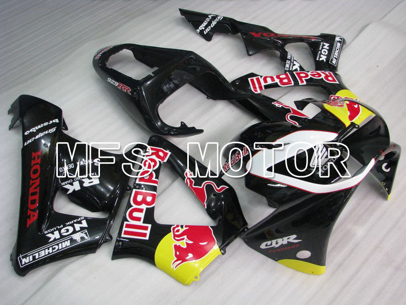 Honda CBR900RR 929 2000-2001 Injection ABS Fairing - Red Bull - Black - MFS5953 - Fairings Kit
