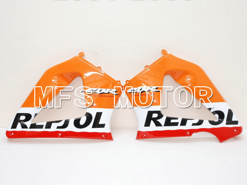 Honda CBR900RR 929 2000-2001 Injection ABS Fairing - Repsol - Black Orange Red - MFS5959 - Fairings Kit