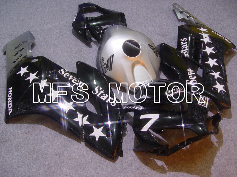 Honda CBR1000RR 2004-2005 Injection ABS Fairing - SevenStars -Silver Black - MFS5968 - Fairings Kit