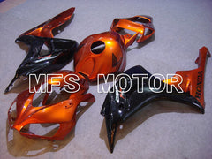 Honda CBR1000RR 2006-2007 Injection ABS Fairing - Factory Style - Black Orange - MFS5989 - Fairings Kit