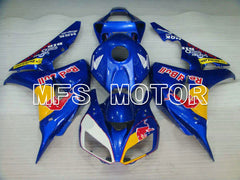 Honda CBR1000RR 2006-2007 Injection ABS Fairing - Red Bull - Blue Yellow - MFS6099 - Fairings Kit
