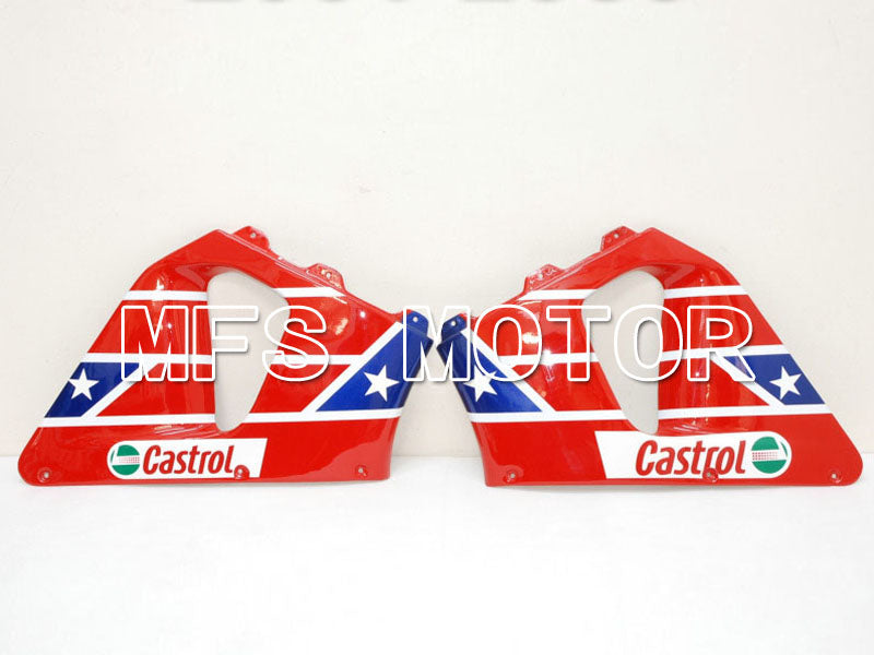 Honda CBR900RR 919 1998-1999 ABS Fairing - Castrol - Blue Red - MFS6157 - Fairings Kit