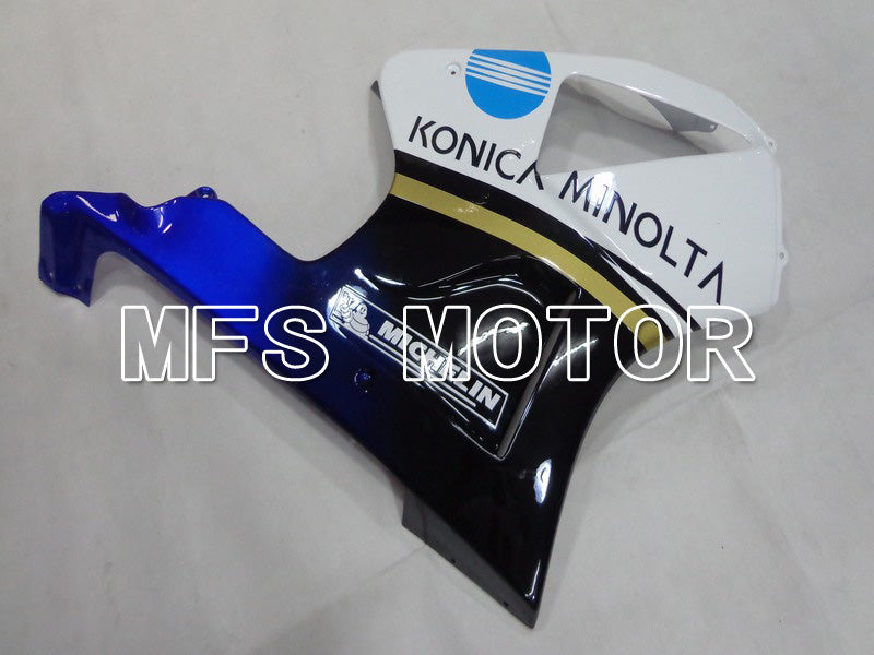 Honda VTR1000 RC51 2000-2006 ABS Fairing - Konica Minolta - White Black Blue - MFS6360 - Fairings Kit