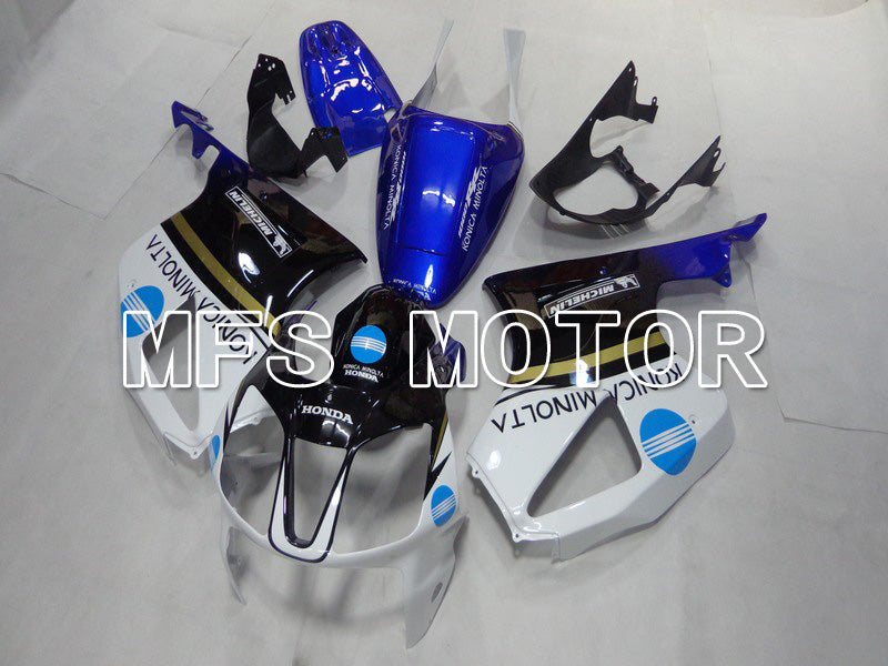 Honda VTR1000 RC51 2000-2006 ABS Fairing - Konica Minolta - White Black Blue - MFS6360 - Fairings Kit