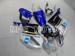 Honda VTR1000 RC51 2000-2006 ABS Fairing - Konica Minolta - White Black Blue - MFS6360 - Fairings Kit