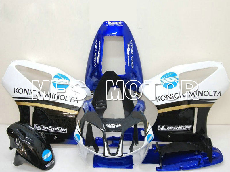 Honda VTR1000 RC51 2000-2006 ABS Fairing - Konica Minolta - White Black Blue - MFS6360 - Fairings Kit
