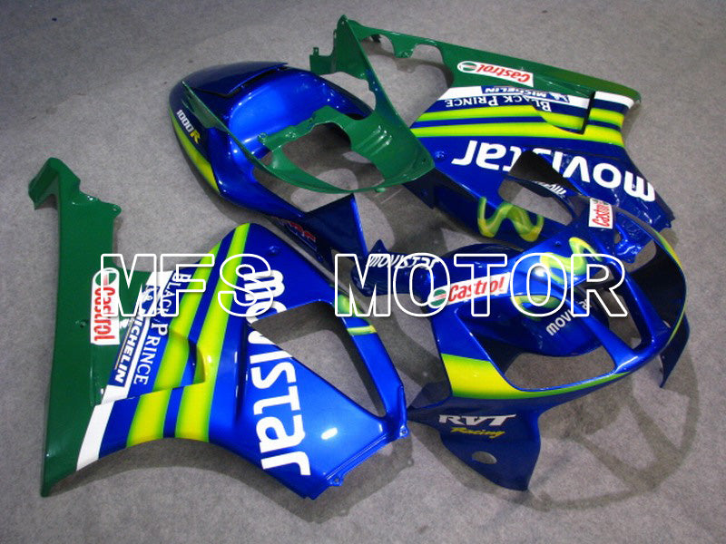 Honda VTR1000 RC51 2000-2006 ABS Fairing - Movistar - Blue - MFS6364 - Fairings Kit