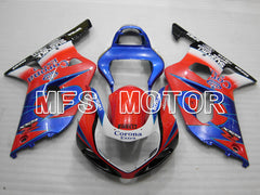 Suzuki GSXR600 2001-2003 Injection ABS Fairing - Corona - Blue Red - MFS6420 - Fairings Kit