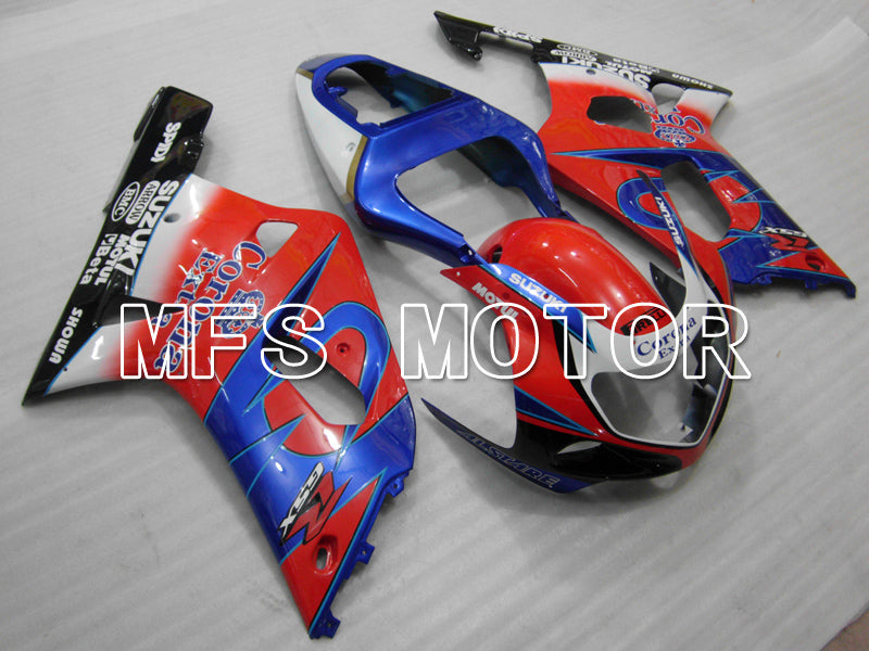 Suzuki GSXR600 2001-2003 Injection ABS Fairing - Corona - Blue Red - MFS6420 - Fairings Kit