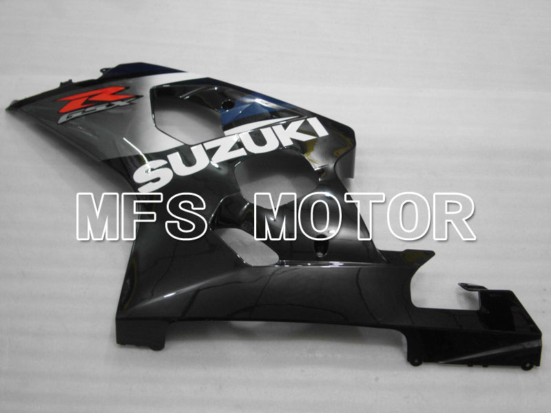 Suzuki GSXR600 GSXR750 2004-2005 Injection ABS Fairing - Factory Style - Black Gray - MFS6425 - Fairings Kit