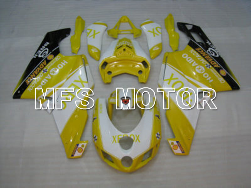Ducati 749 / 999 2003-2004 Injection ABS Fairing - Xerox - Yellow White - MFS6427 - Fairings Kit