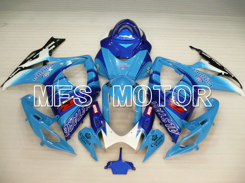 Suzuki GSXR600 GSXR750 2006-2007 Injection ABS Fairing - Corona - Blue - MFS6429 - Fairings Kit