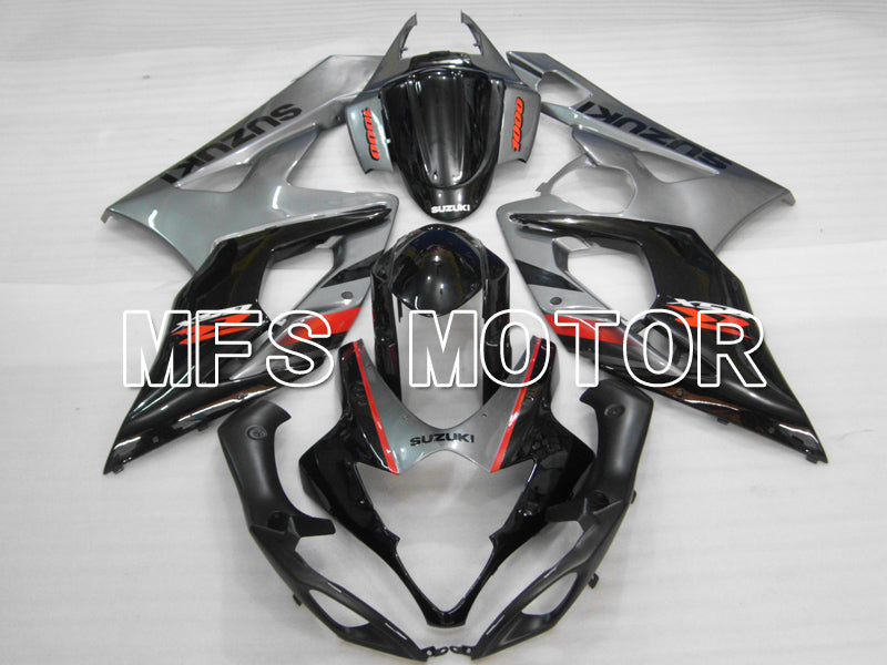 Suzuki GSXR1000 2005-2006 Injection ABS Fairing - Factory Style - Black Gray - MFS6451 - Fairings Kit