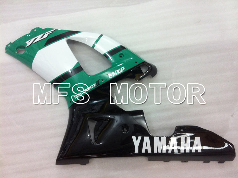 Yamaha YZF-R1 2000-2001 Injection ABS Fairing - Factory Style - Black Green White - MFS6456 - Fairings Kit