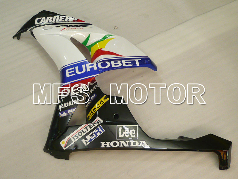 Honda CBR1000RR 2006-2007 Injection ABS Fairing - Eurobet - Black White - MFS6479 - Fairings Kit