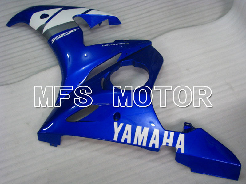 Yamaha YZF-R6 2005 Injection ABS Fairing - Factory Style - Blue White - MFS3665 - Fairings Kit