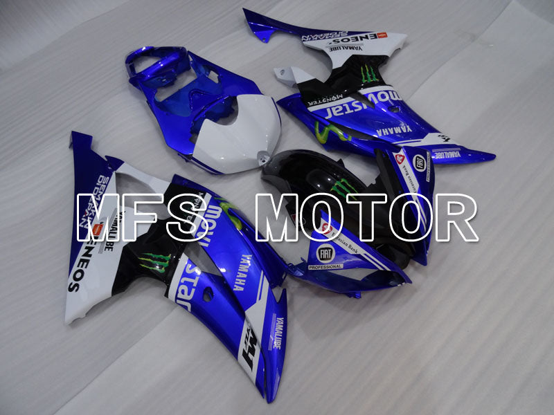 Yamaha YZF-R6 2008-2016 Injection ABS Fairing - Monster - Blue Black - MFS3850 - Fairings Kit