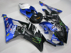 Yamaha YZF-R6 2008-2016 Injection ABS Fairing - Monster - Blue Black - MFS3860 - Fairings Kit