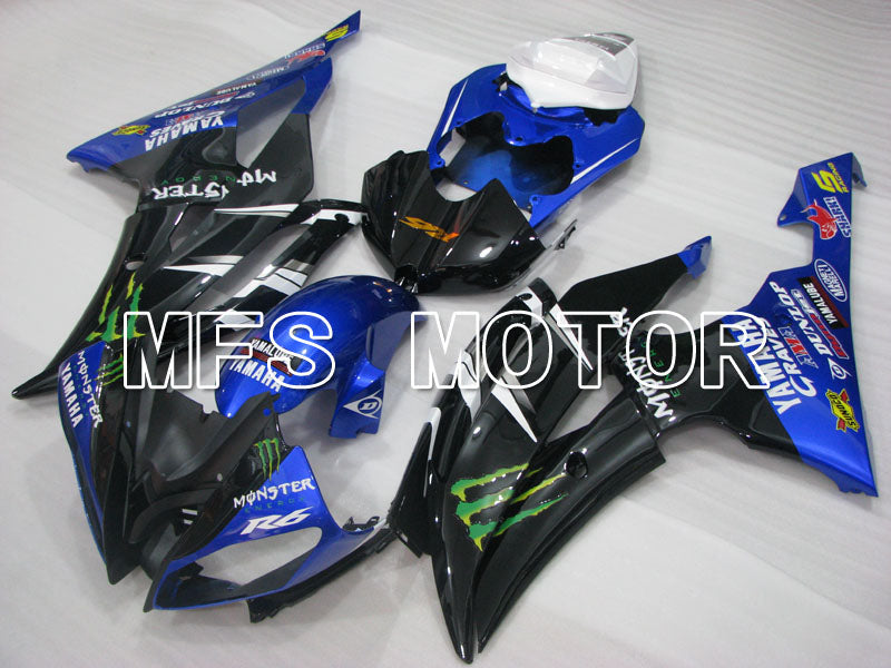 Yamaha YZF-R6 2008-2016 Injection ABS Fairing - Monster - Blue Black - MFS3860 - Fairings Kit