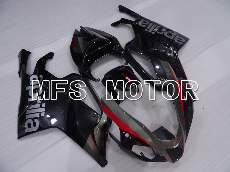Aprilia RSV 1000 R 2004-2009 ABS Fairing - Factory Style - Black - MFS4306 - Fairings Kit