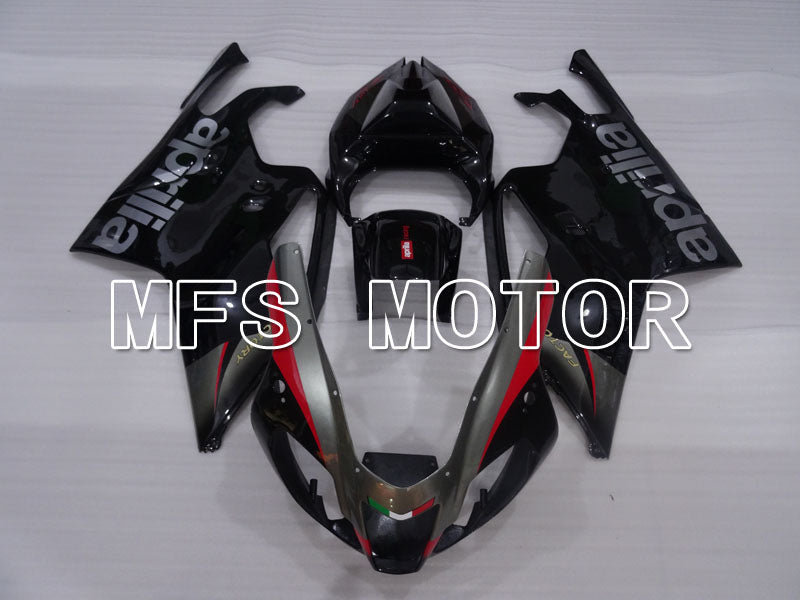 Aprilia RSV 1000 R 2004-2009 ABS Fairing - Factory Style - Black - MFS4306 - Fairings Kit