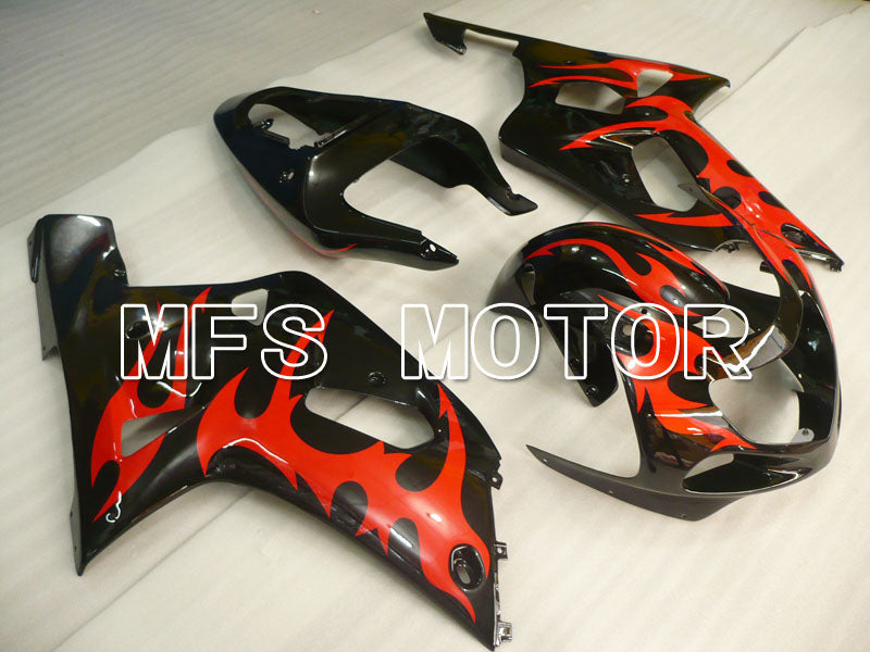 Suzuki GSXR600 2001-2003 Injection ABS Fairing - Factory Style - Black - MFS2138 - Fairings Kit