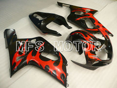 Suzuki GSXR750 2000-2003 Injection ABS Fairing - Factory Style - Black - MFS6957 - Fairings Kit