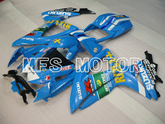 Suzuki GSXR600 GSXR750 2008-2010 Injection ABS Fairing - Rizla+ - Blue - MFS6465 - Fairings Kit