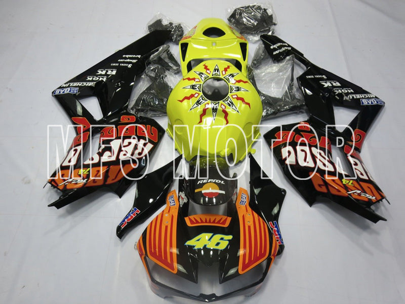Honda CBR600RR 2013-2023 Injection ABS Fairing - Rossi - Yellow Orange - MFS8354 - Fairings Kit